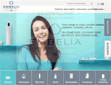 Tablet Screenshot of embelia.com